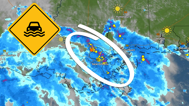 New Orleans flood threat - Gulf downpours could snag travel – Weather News