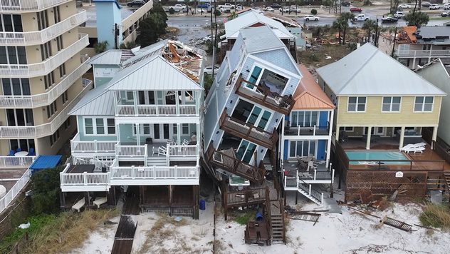 Panama City Beach, Fla., tornado damage.