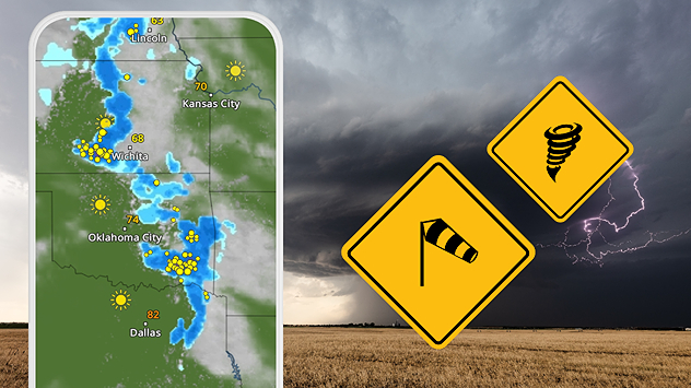 Weekend severe threat for the Plains.