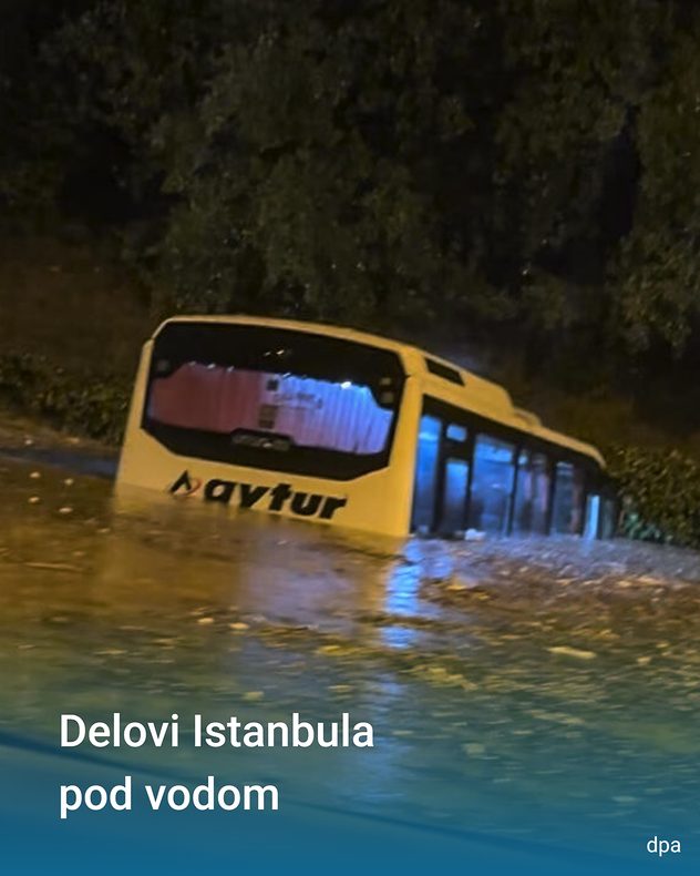 Poplave u Istanbulu