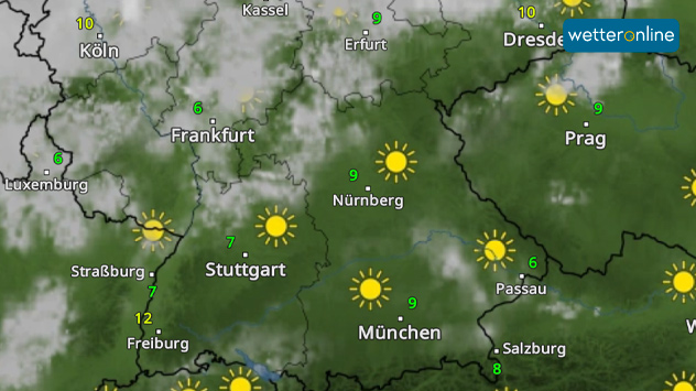 WetterRadar Samstag
