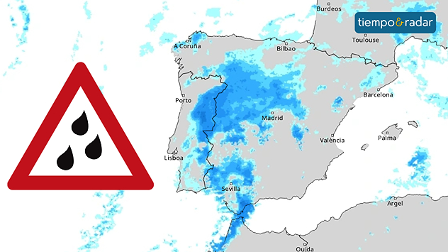 La precipitación ganará terreno en España