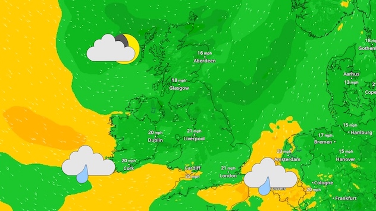 Ahead of stormy weekend: Brief respite from gusting winds – Weather News