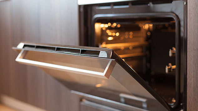 Offener Backofen