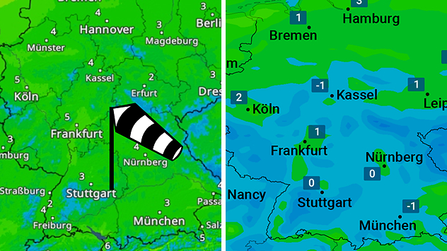 TemperaturRadar - gefühlte Temperatur