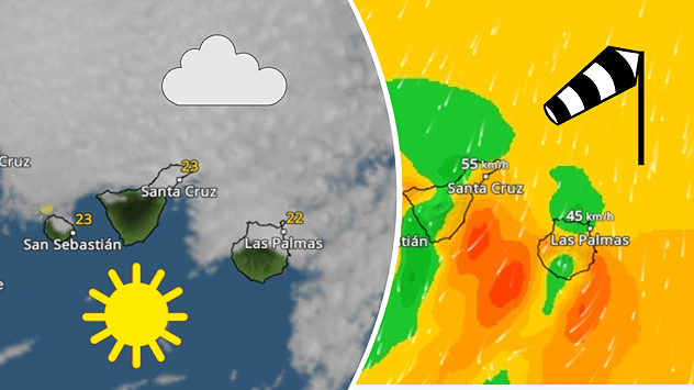 "Schönwetter"-Wind auf den Kanaren