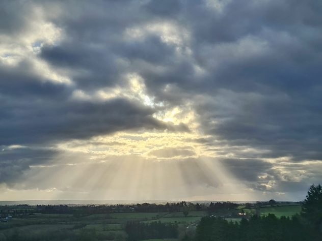 Crepuscular rays