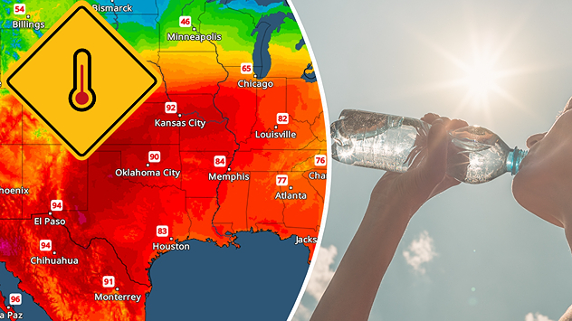 The Plains and Southeast will get a taste of summer this week as our potent March heat wave expands eastward.