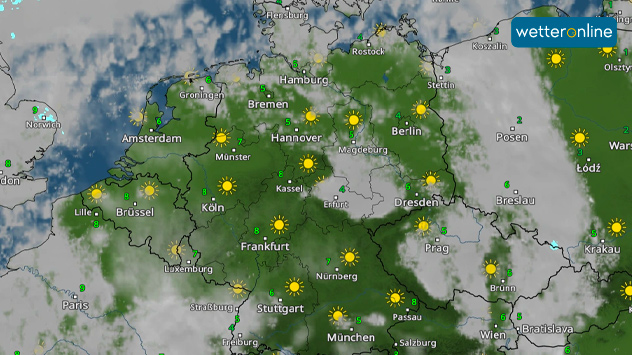WetterRadar Sonntag
