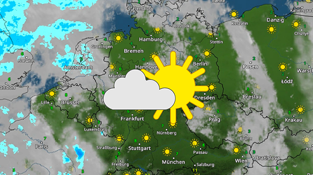 WetterRadar Sonntag