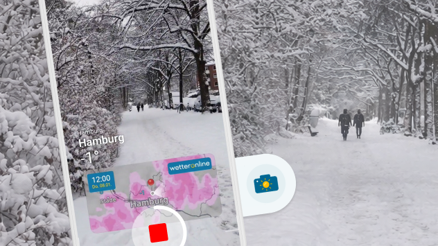 Teile deinen Moment - das neue Feature der WetterOnline A