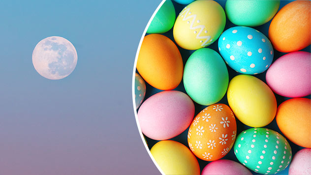 Vollmond im April als Ostermond