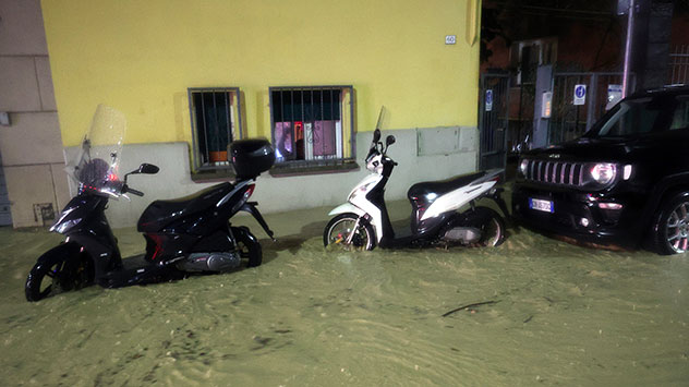 Überflutungen Bologna