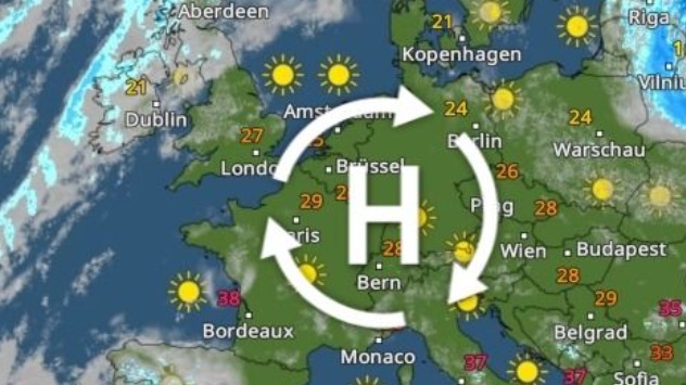 Hoch HALIL bringt ganz Mitteleuropa ein paar Tage Badewetter