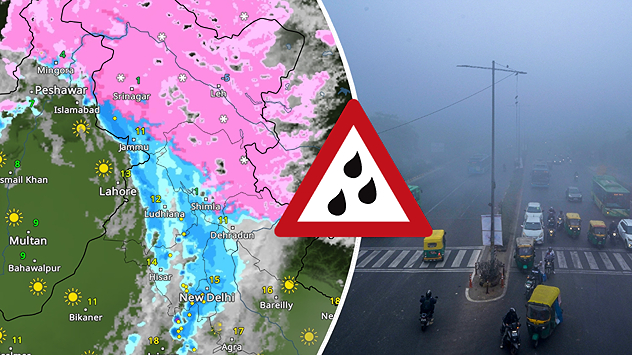 Active western disturbance brings rain to Delhi and Punjab