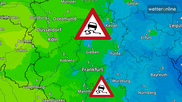 Frostluft in einigen Regionen am Donnerstagmorgen