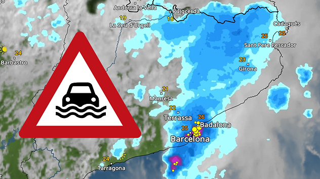 Las tormentas están siendo las protagonistas este martes en el noreste peninsular. El mapa de alertas se mantiene activo con tormentas en Cataluña y precipitaciones abundantes en el noroeste.