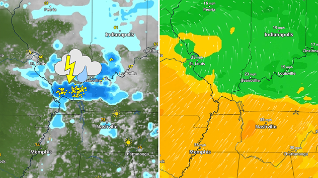Tormentoso valle de Ohio