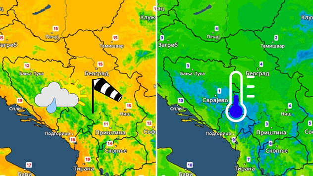 Sveže i promenljivo, hladna jutra