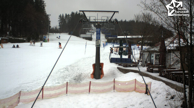 Skifahrer Winterberg
