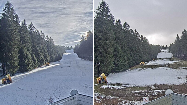 Schneeschmelze Erbeskopf