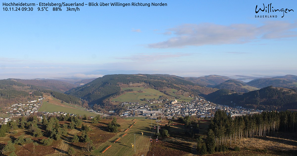 © foto-webcam.eu Webcam Ettelsberg