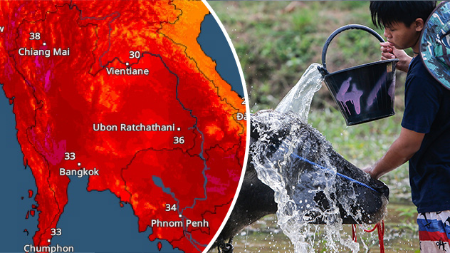 Hitze Thailand split