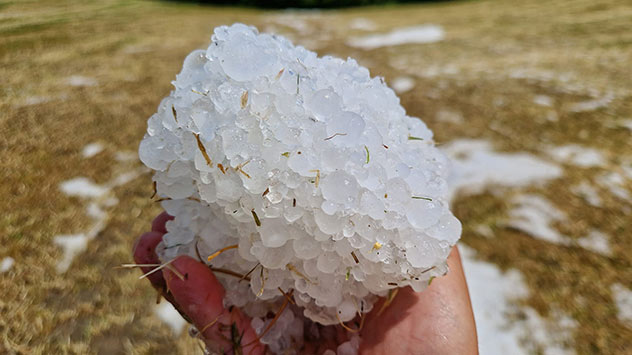 © Florian Blaes via WetterMelder Deutschland Hagel Trier