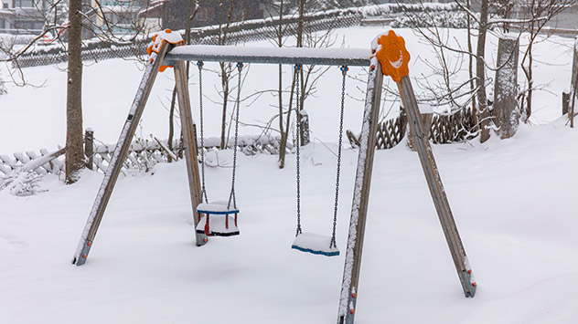 Wintereinbruch in den Alpen