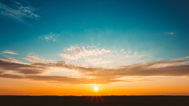 Las temperaturas mínimas se dan justo después del amanecer.