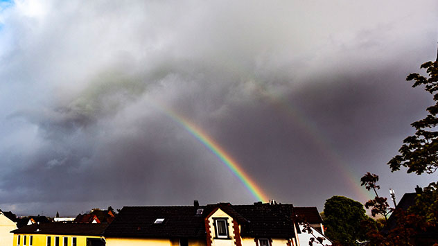 Aprilwetter Regenbogen