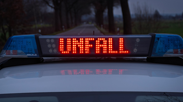 Unfall Polizei