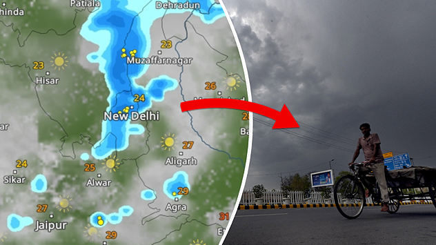 Rain in Delhi, Haryana and Punjab