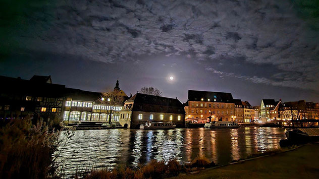 Vollmond in Bamberg