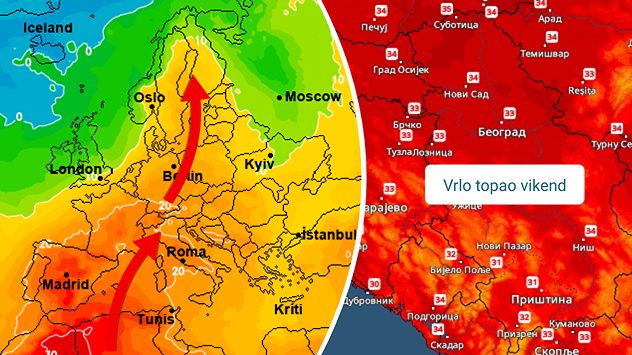 Vrlo topao vikend