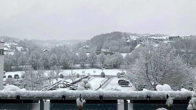 Winterlandschaft in Wenden