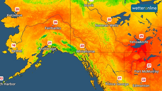 TemperaturRadar Alaska