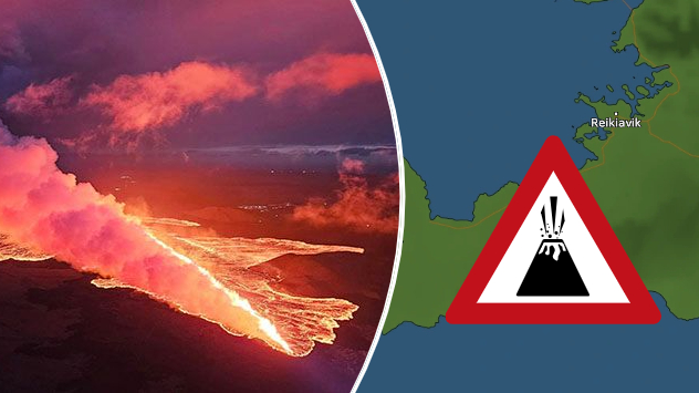 La península de Reykjanes, en Islandia, volvió a ser escenario de un impresionante espectáculo natural el pasado 22 de agosto con una nueva erupción volcánica de fisura.