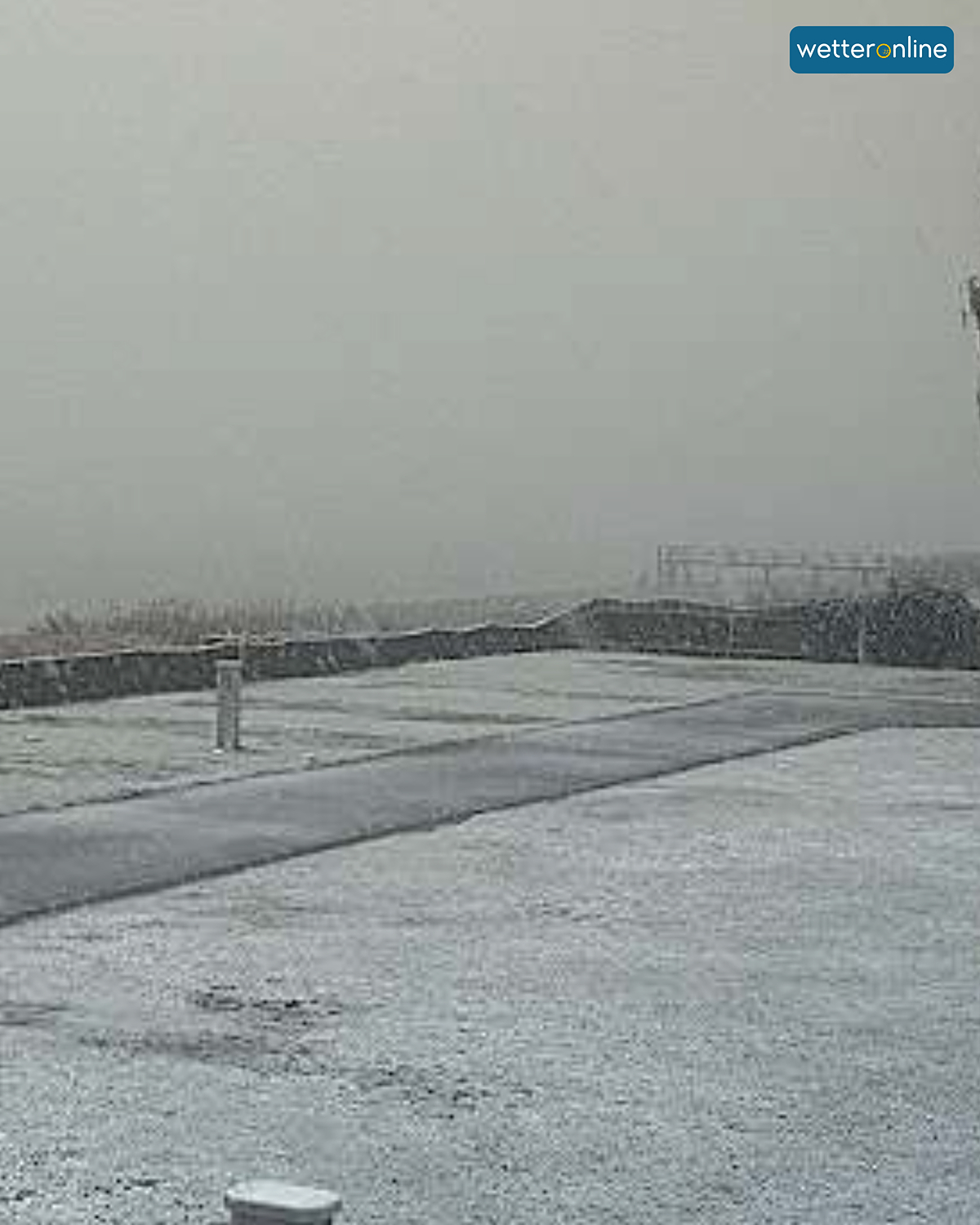 Flockenwirbel in Tönning