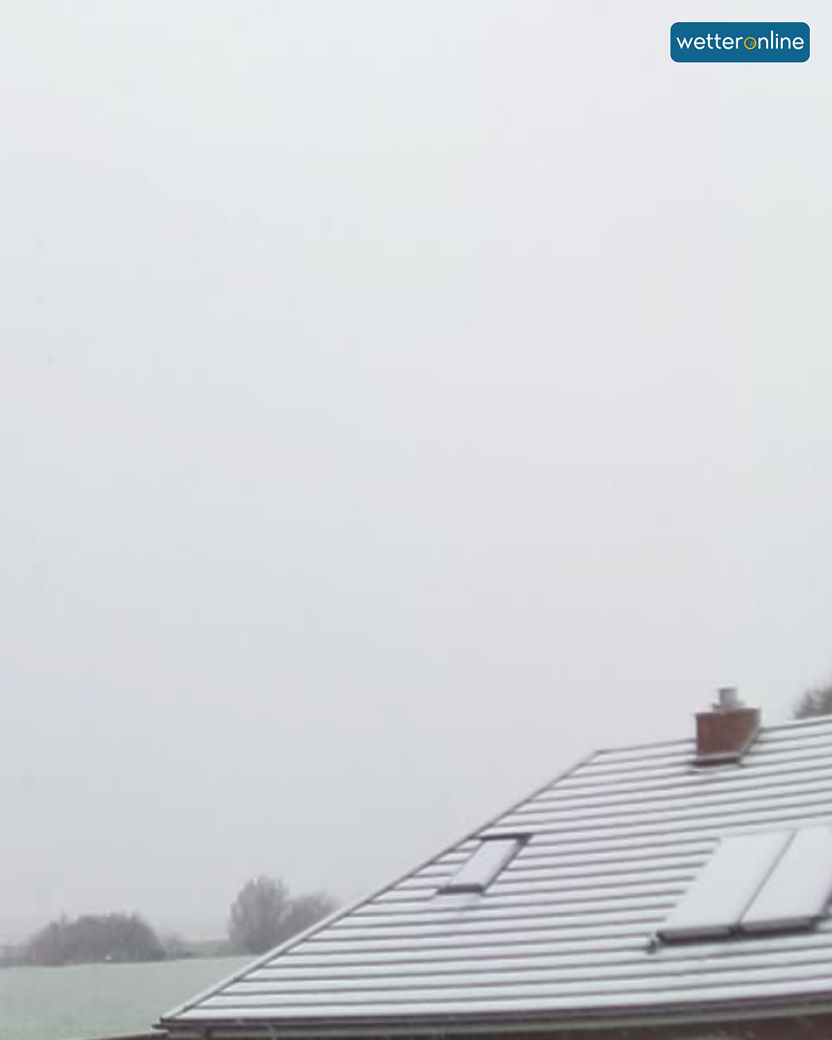 Weißes Dach in Nordstrand