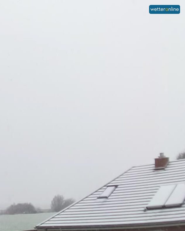 Weißes Dach in Nordstrand