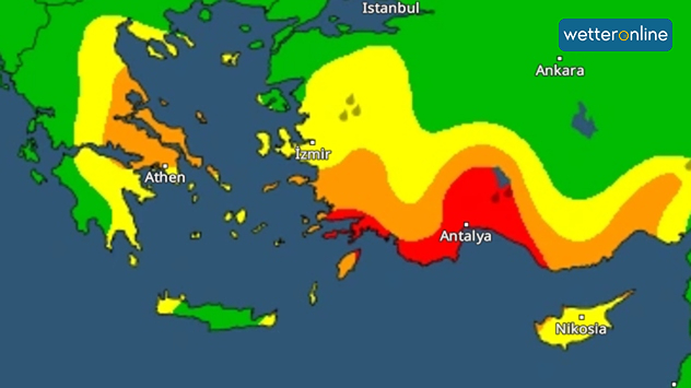 Große Unwettergefahr durch ergiebigen Starkregen