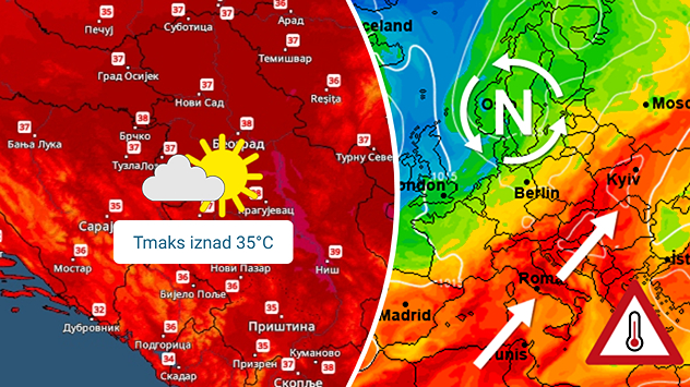 Stiže novi talas vrućina na Balkan