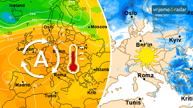 Ljetni dani pred nama, lokalno preko 30C