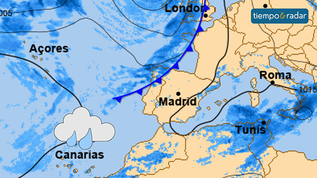 Durante los próximos días las lluvias estarán presentes en estas zonas, sin marcharse a corto y medio plazo. 