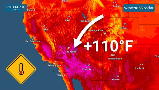 temperatureradar west coast