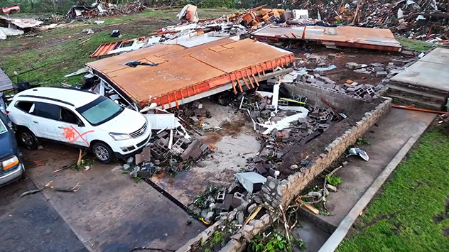 Gewaltige Schäden durch Tornados in Oklahoma