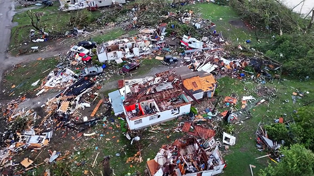 Gewaltige Schäden durch Tornados in Oklahoma