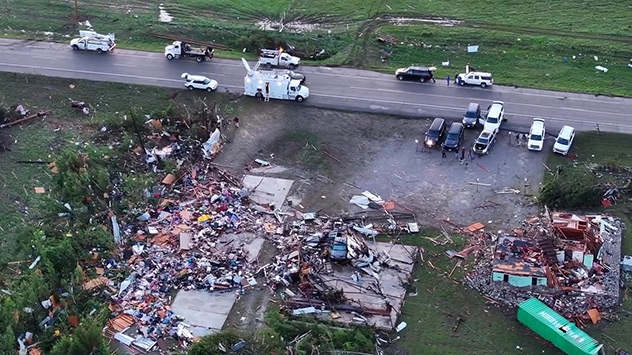 Gewaltige Schäden durch Tornados in Oklahoma