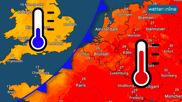 TemperaturRadar Europa